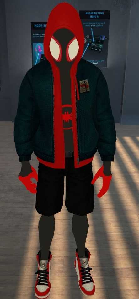 Miles Morales (Sunflower Boombox, Hoodie and Suit, Full Body) Screenshot