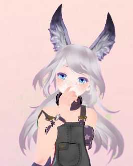 Purple Fox (Full Body, 5 Gestures) Screenshot