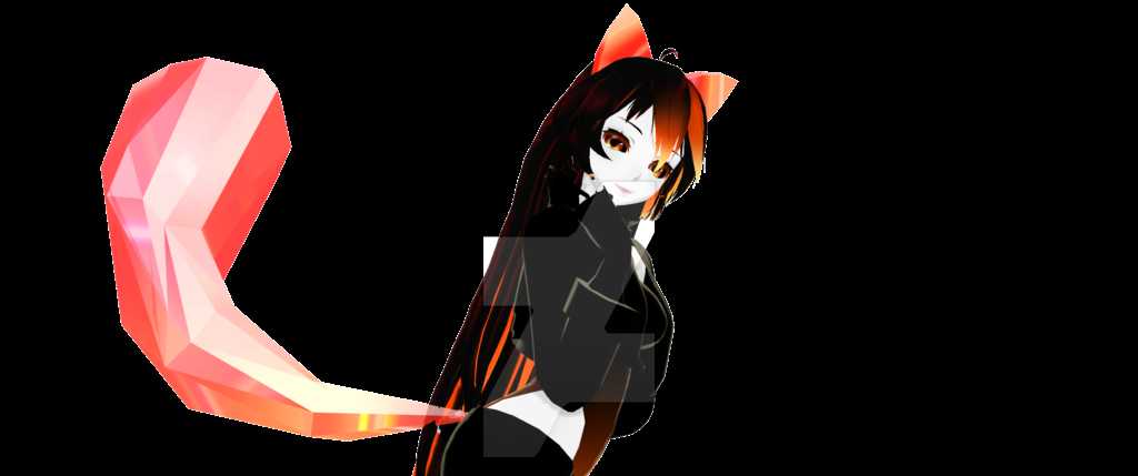 Black Hole Chan (Full Body, 5 Gestures, including black hole) Screenshot