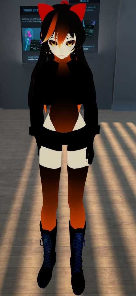 Black Hole Chan (Full Body, 5 Gestures, including black hole) Screenshot