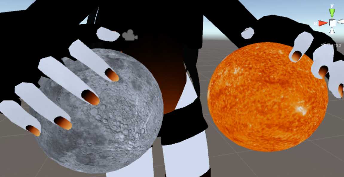 Black Hole Chan (Full Body, 5 Gestures, including black hole) Screenshot