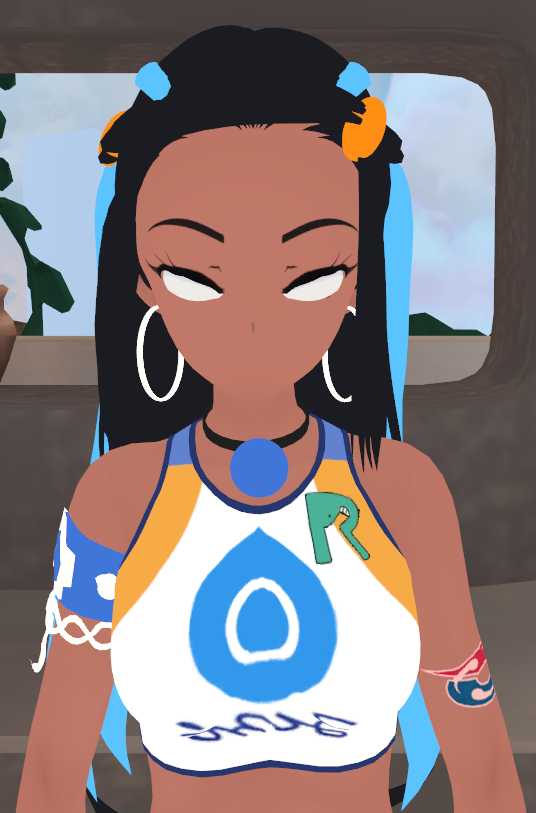 Nessa (Full Body, 3 Gestures) Screenshot