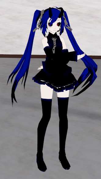 Akuma Miku (Blue Edition) Screenshot