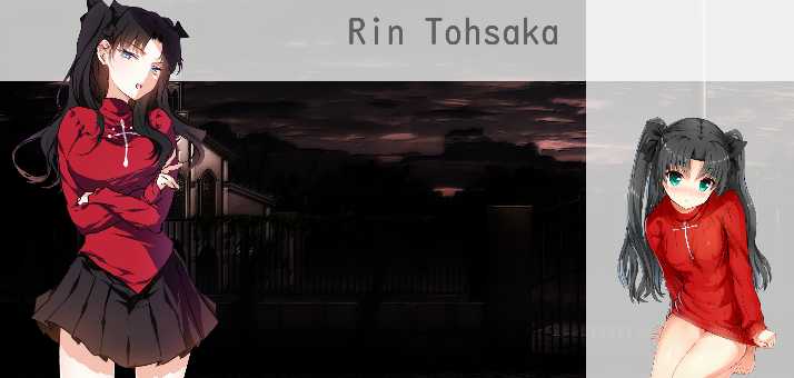 Rin Tohsaka (with Dances!) Screenshot