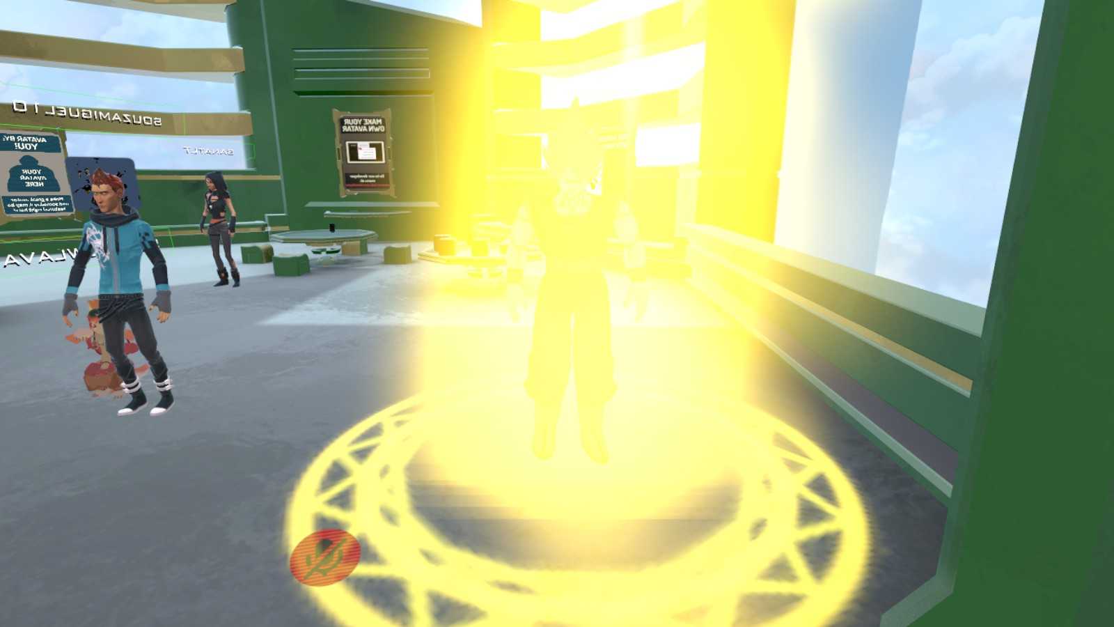 Goku Super Sayajin with Aura particles Screenshot