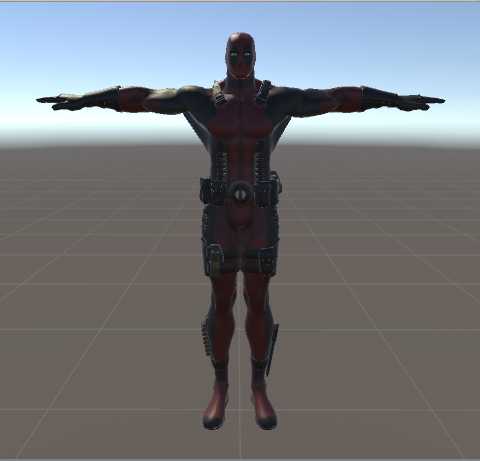 Deadpool (19.8k Polygons and Custom emote) Screenshot