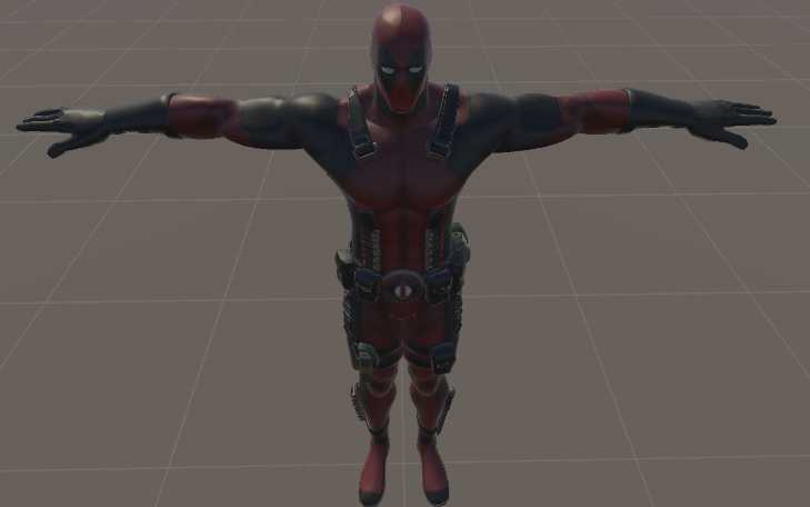 Deadpool (19.8k Polygons and Custom emote) Screenshot