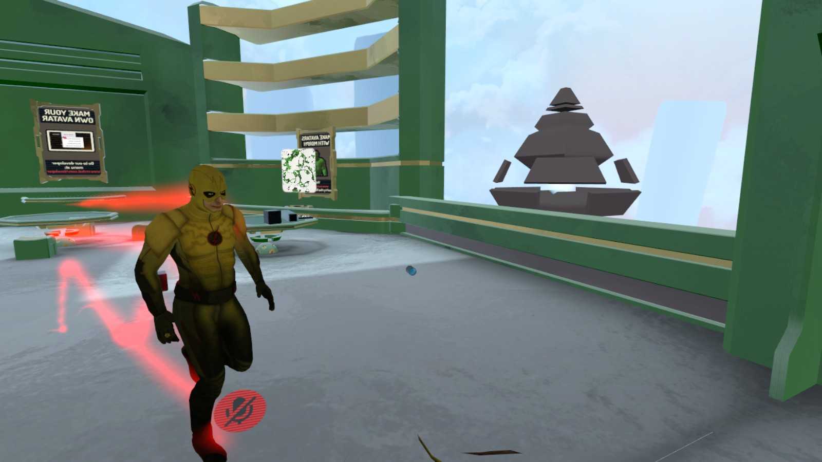 Reverse Flash - CW show (Particles and custom Emotes) Screenshot