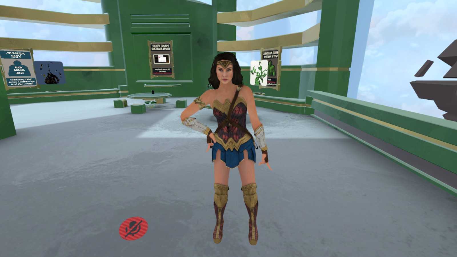 Wonder Woman - Gal Gadot (Dynamic Bones and custom Emotes) Screenshot
