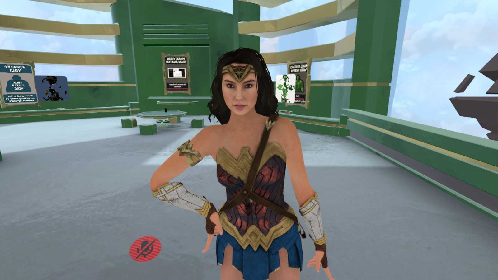 Wonder Woman - Gal Gadot (Dynamic Bones and custom Emotes) Screenshot