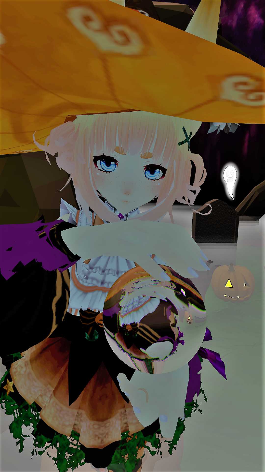 Seiki Halloween Witch(65k poly) (EyesFix Update) Screenshot