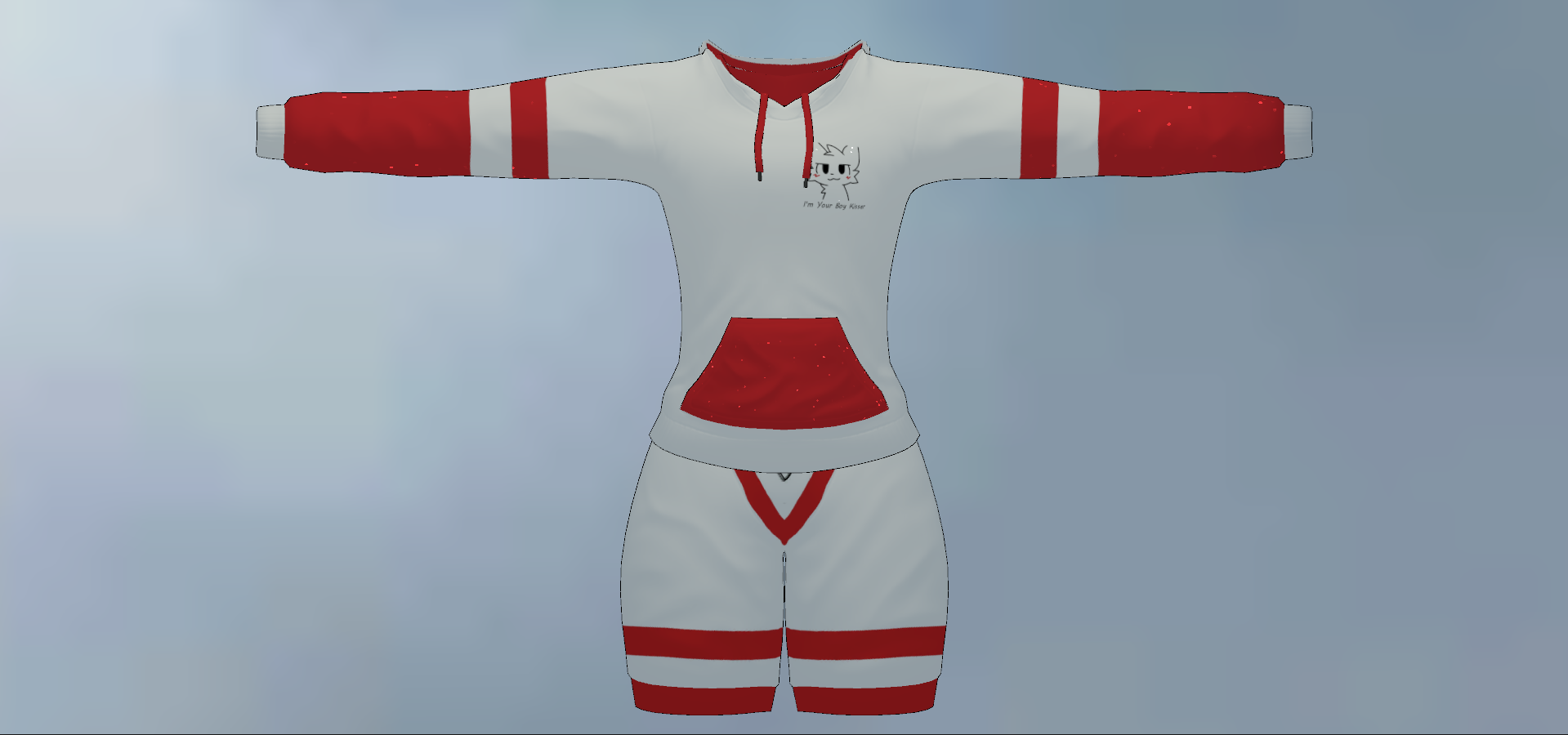 Boy Kisser Hoodie/Shorts (Nardoragon) Screenshot