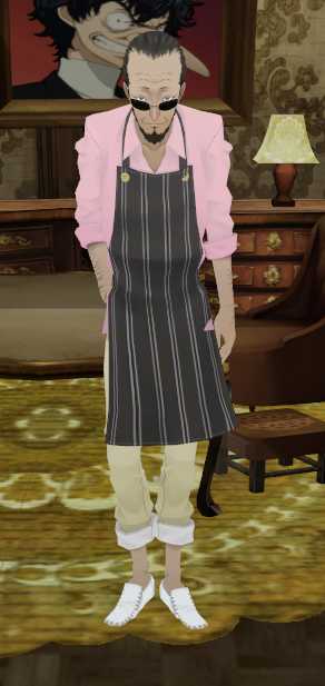 Persona 5 - Sojiro Sakura (Visemes + Dynamic Bone) Screenshot