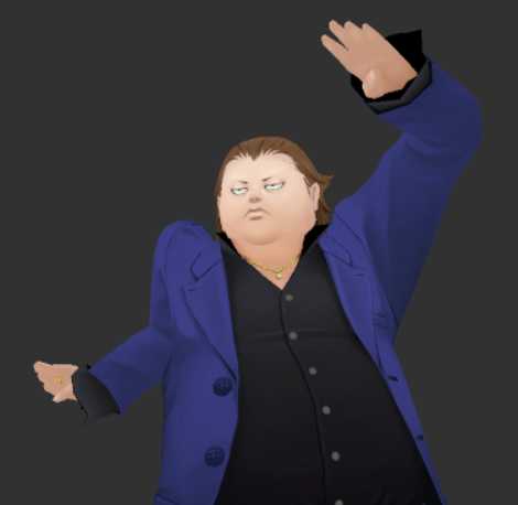 Persona 5 - Junya Kaneshiro (Visemes + Dynamic Bone) Screenshot