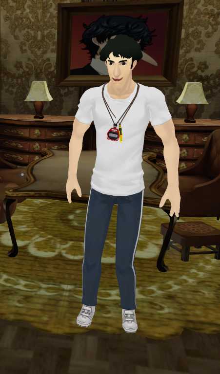 Persona 5 - Suguru Kamoshida (Visemes + Dynamic Bone) Screenshot