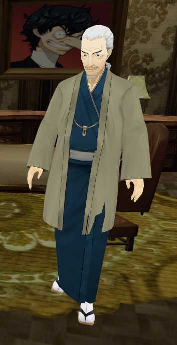 Persona 5 - Ichiryusai Madarame (Visemes + Dynamic Bone) Screenshot