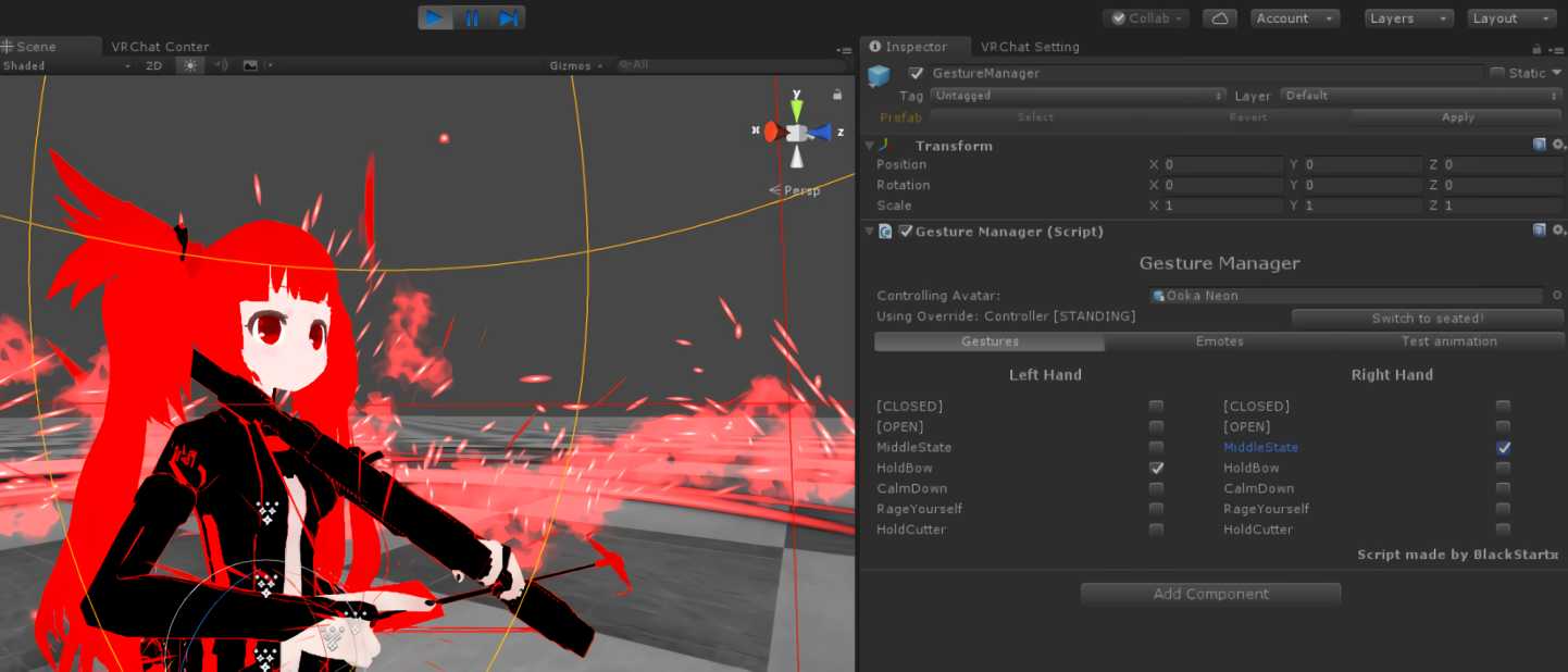VRChat - Gesture Manager v1.0 Screenshot
