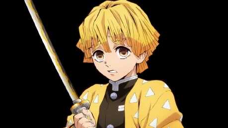 Zenitsu Agatsuma (With Dynamic Bones) Screenshot
