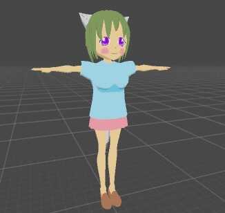 Raku-Chan (With DynamicBones) Screenshot