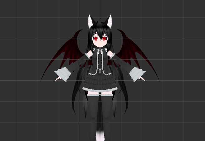 Frilly dressed miko Screenshot