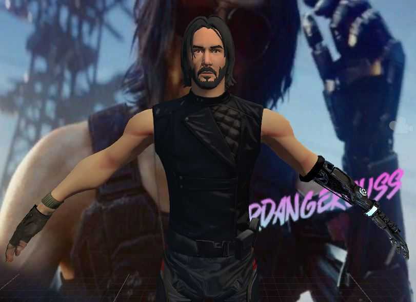Johnny Silverhand (Incl voicelines and animations) Screenshot