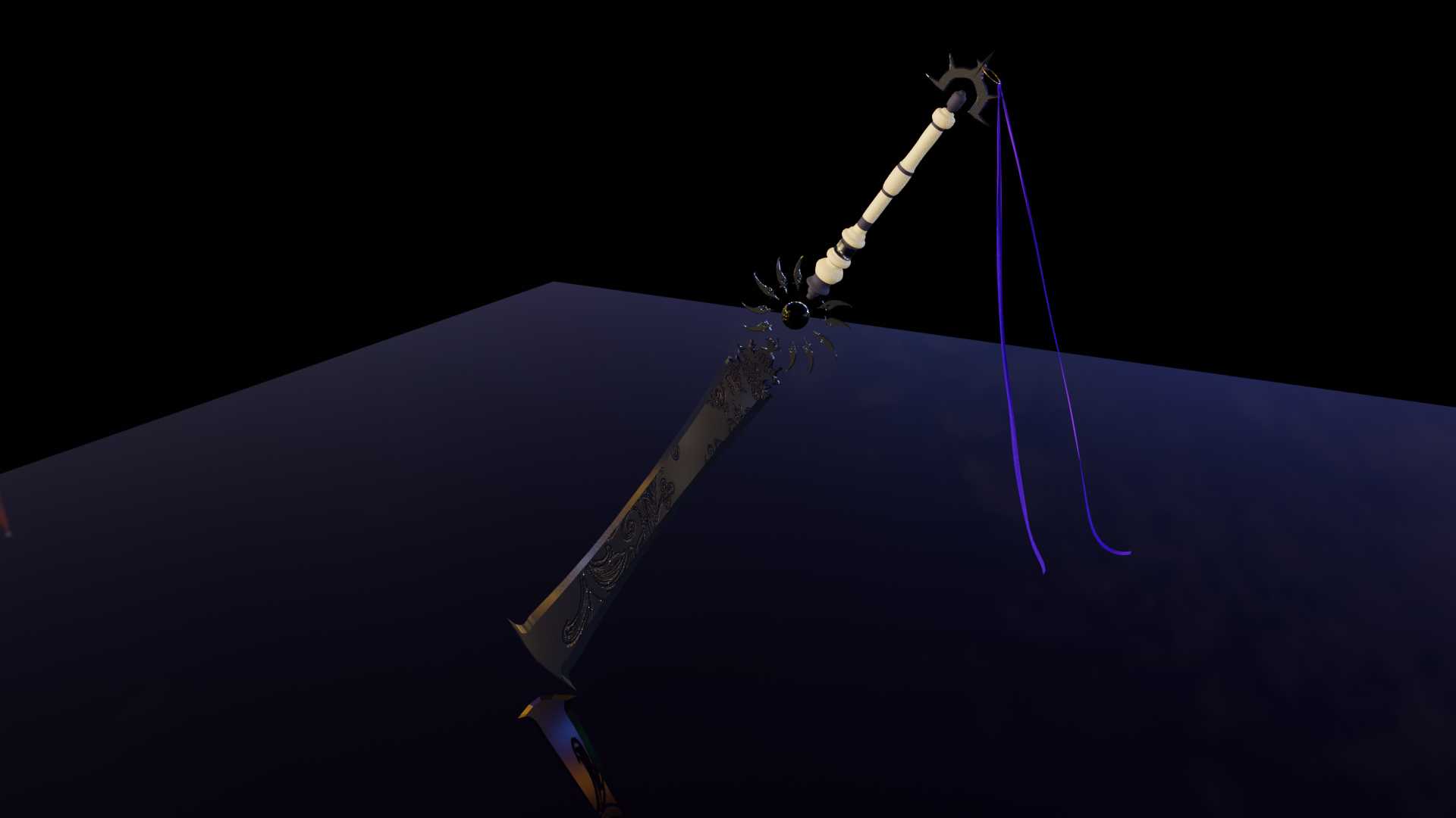 Sol Invictus Sword (Incl simple Idle animation) Screenshot