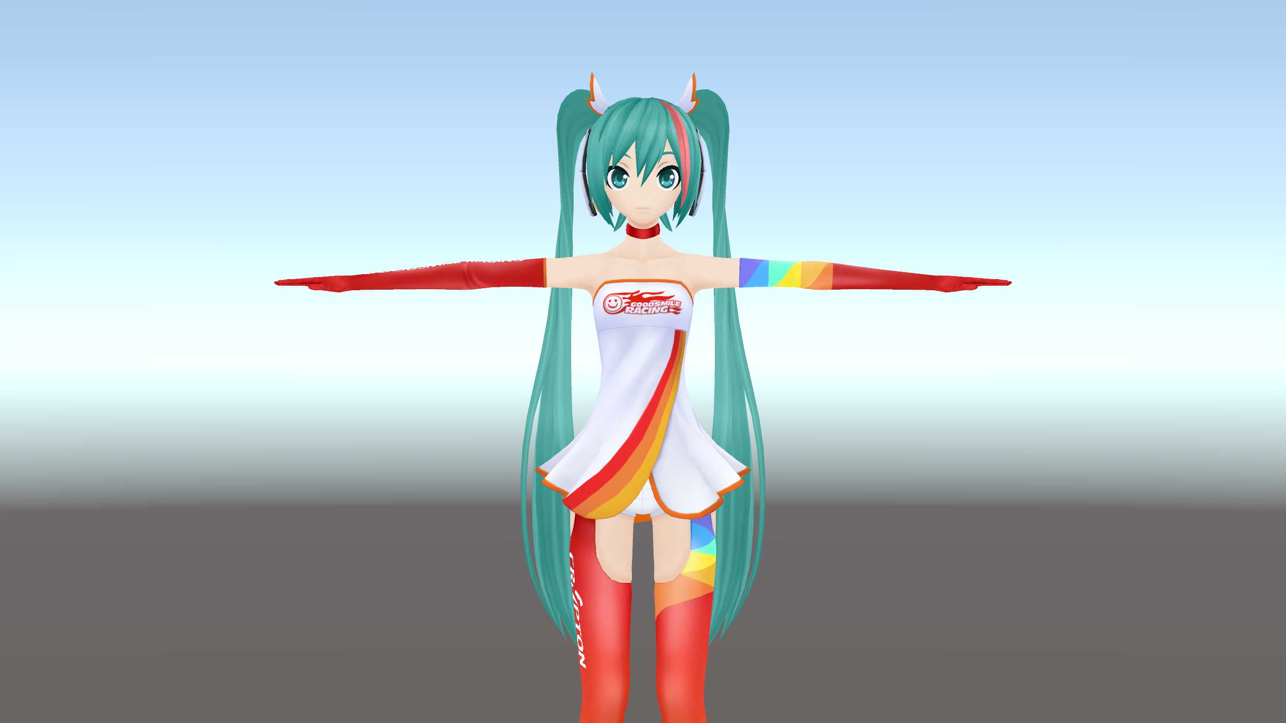 PDX Racing Miku 2016 (Eye Track, blink, Lip Sync, Physics)  Screenshot