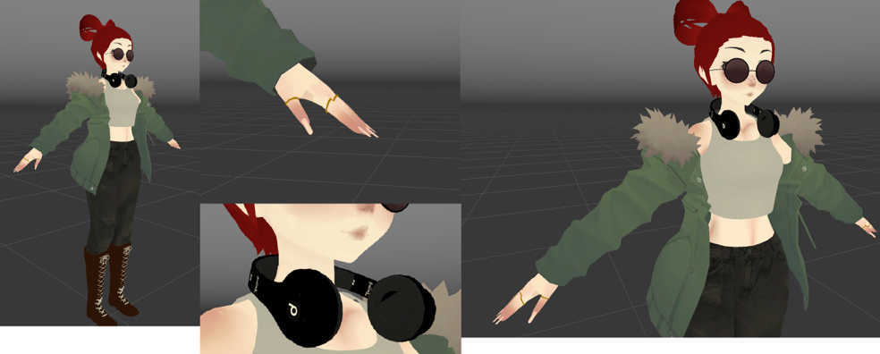FBT Fix Hipster Hiro! (Fangs, Visemes, Long fingernails, etc :D) Screenshot