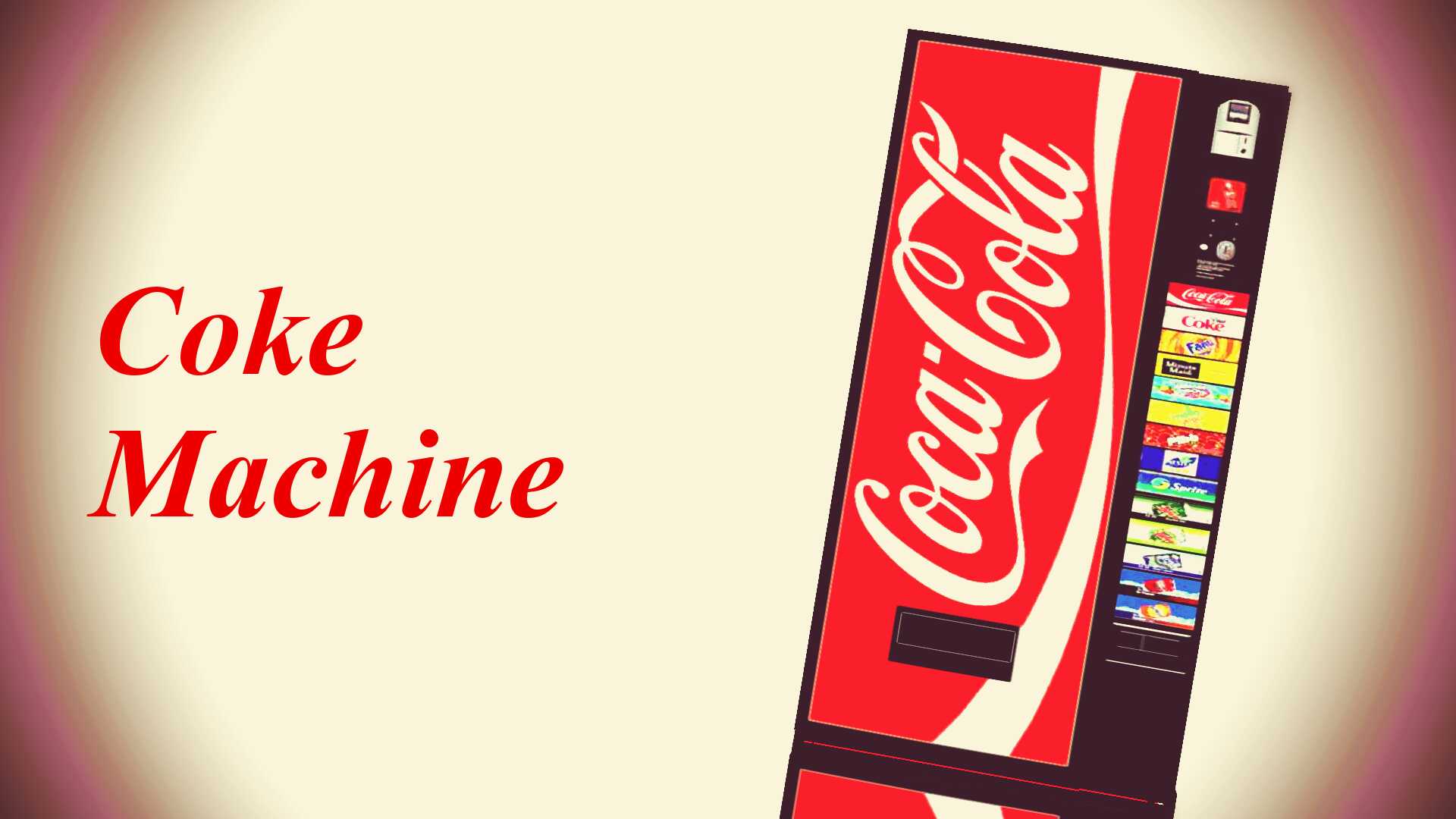 Coca-Cola Machine Screenshot