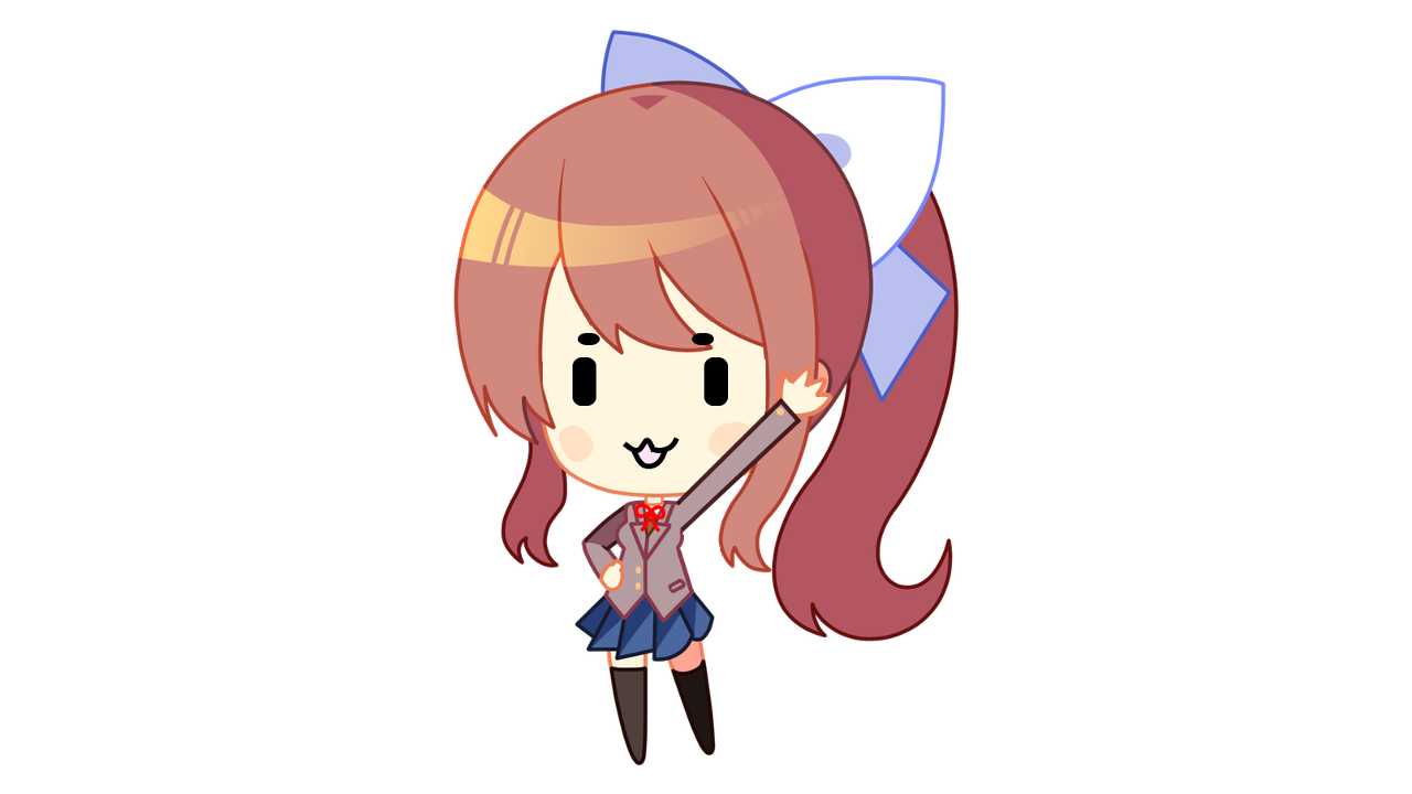 Chibi Monika Screenshot