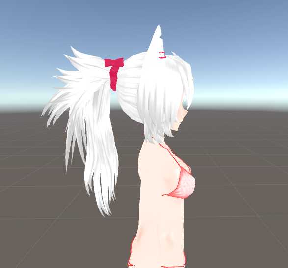 Wolf Girl (Dynamic Bones, Gestures/Animations, Lewd, Dumb Model) Screenshot