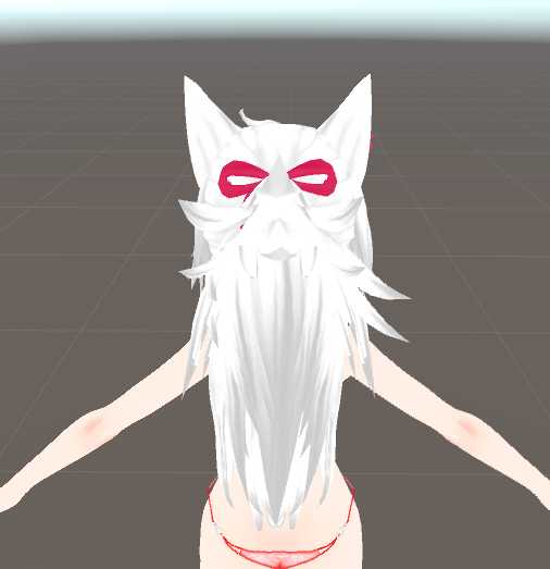 Wolf Girl (Dynamic Bones, Gestures/Animations, Lewd, Dumb Model) Screenshot