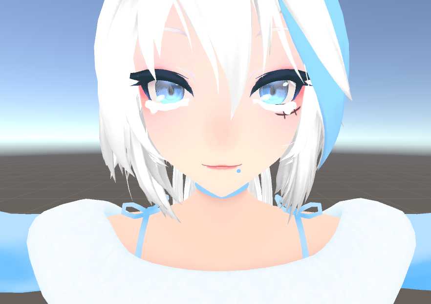 Animated Drool / Tears for MMD Models Screenshot