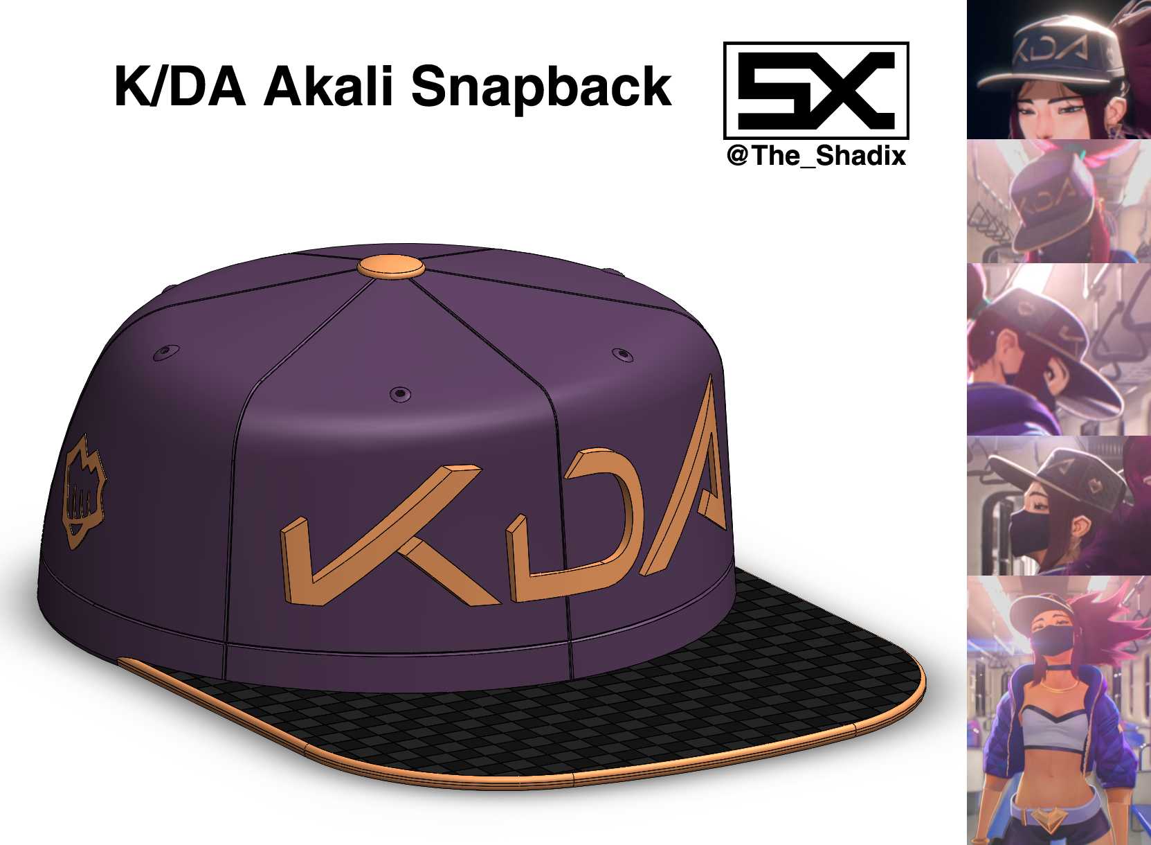 [League of Legends] K/DA Akali Snapback Screenshot
