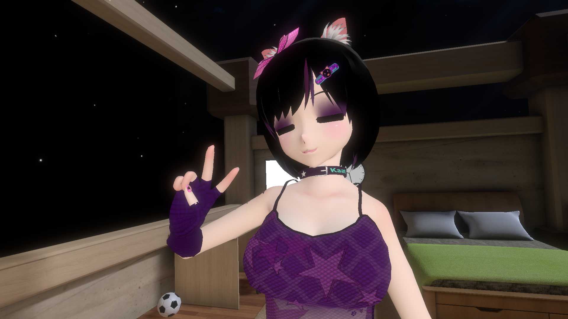 Kaat (Eye Tracking, Lip Sync, Gestures, Emotes, Dynamic Bones) Screenshot