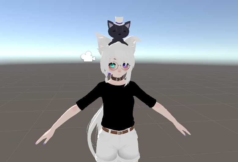 Fox Cutie (Eye Tracking, Visemes, Dynamic Bones, Face Gestures) Screenshot