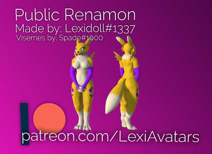 Renamon By Lexidoll Screenshot