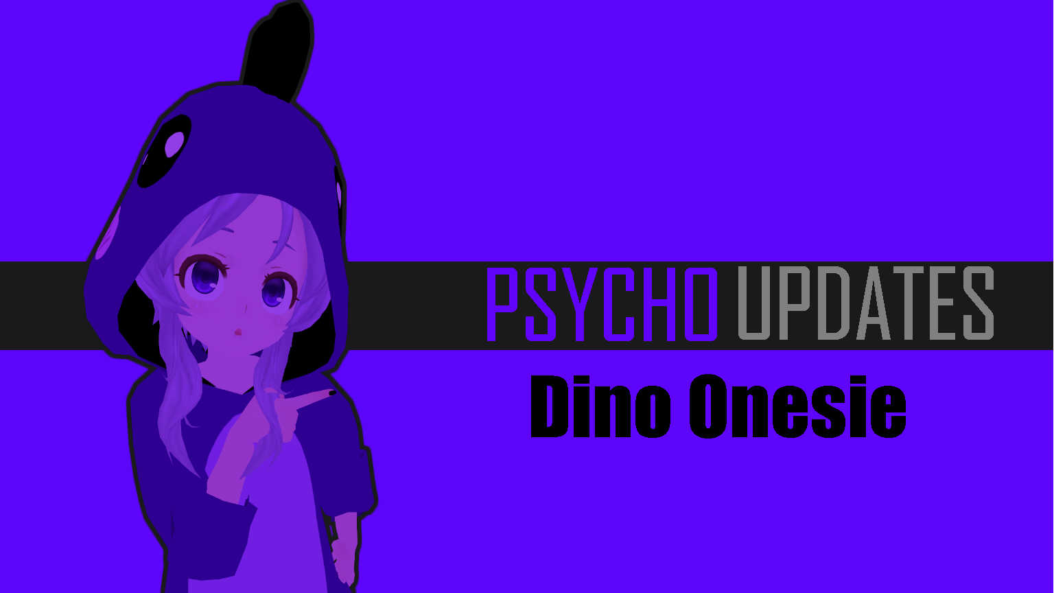 PsychoUpdates Miko Dino Onesie | FullBody Ready Screenshot