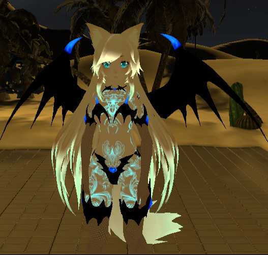 Foxy Succubus (fullbody 49kpoly) Screenshot