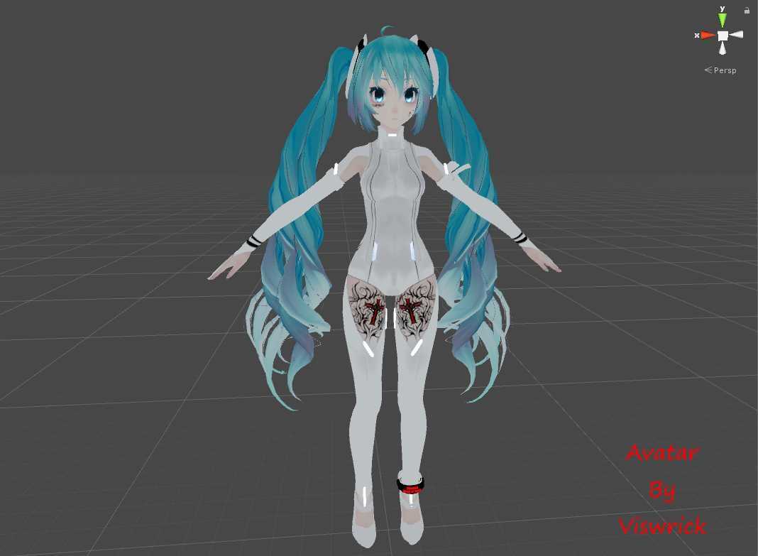 Exile Miku (FullBody, 41k Polys) Screenshot