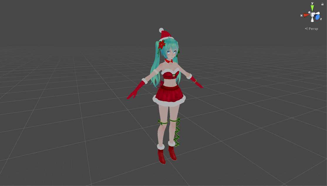 Christmas Miku Screenshot