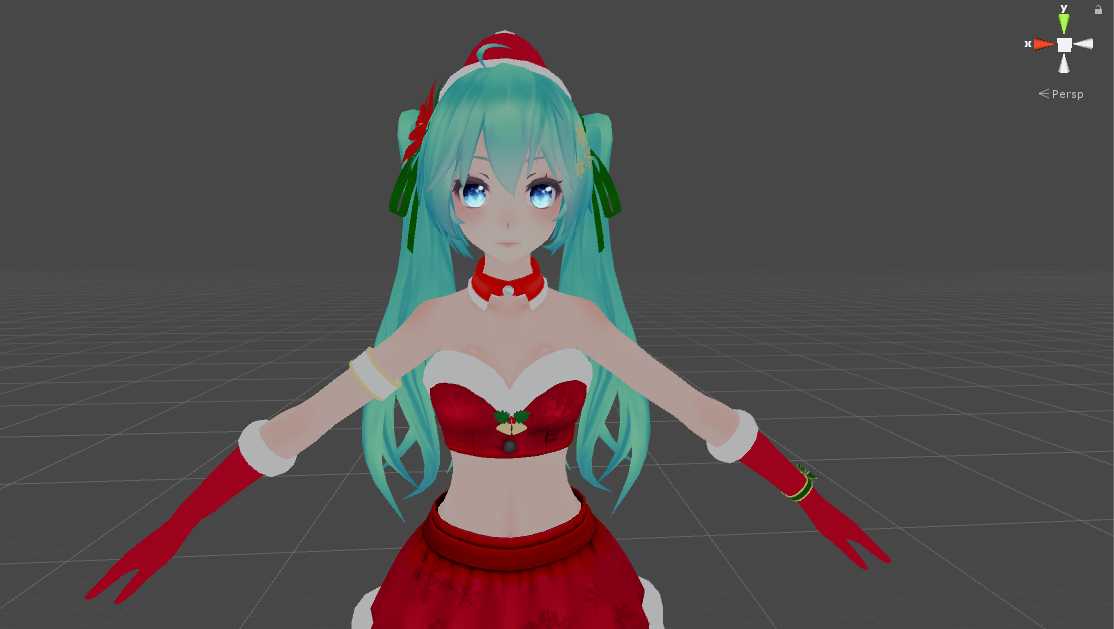 Christmas Miku Screenshot