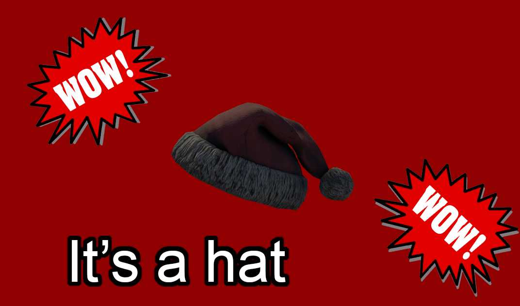 Semi-Realistic Santa Hat Screenshot