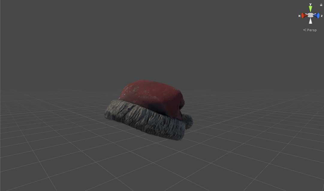 Semi-Realistic Santa Hat Screenshot