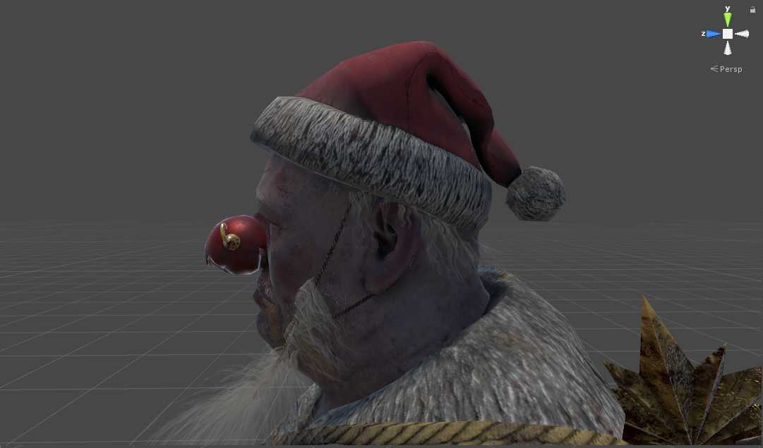 Semi-Realistic Santa Hat Screenshot