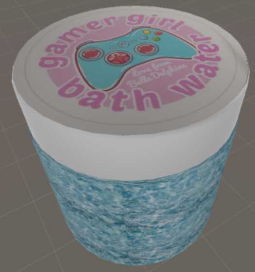 Gamer Girl Bath Water Screenshot