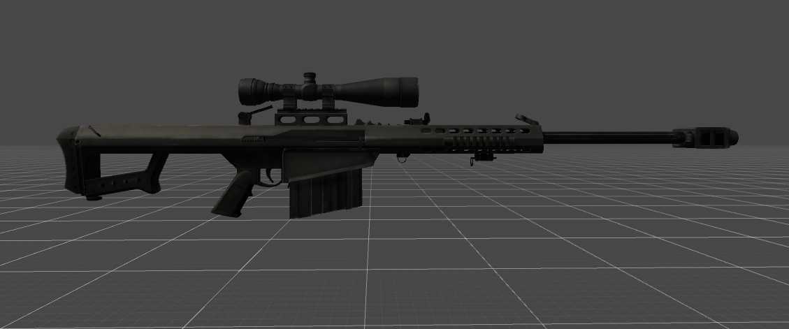 Barrett M82 [No Shooting Animation] [Sounds Included] Screenshot