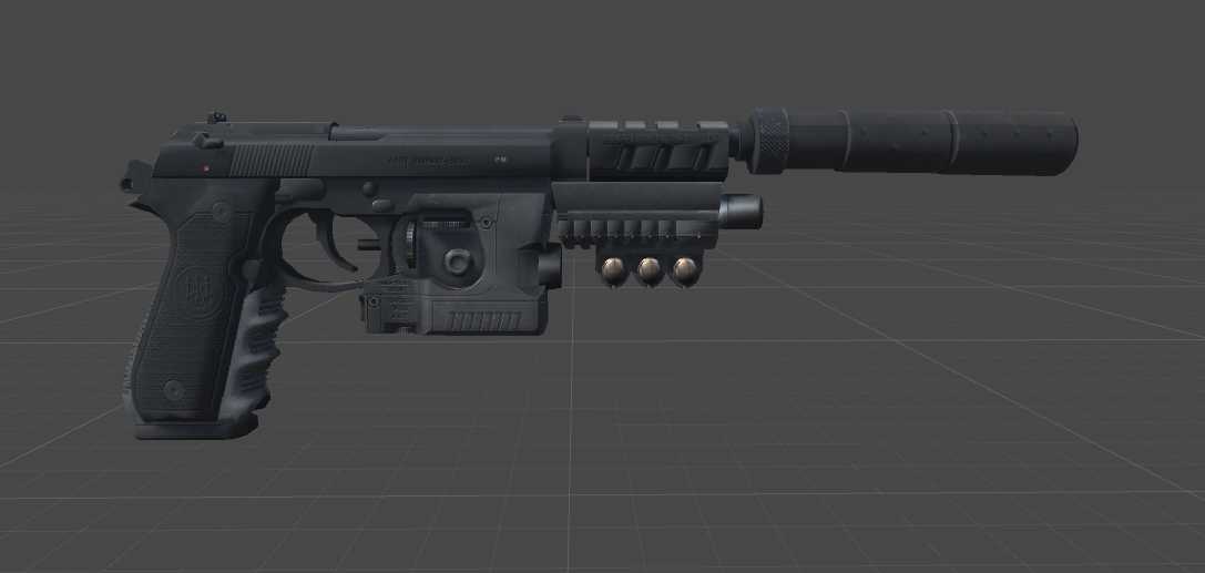 Beretta M9 [No Shooting Animation] Screenshot