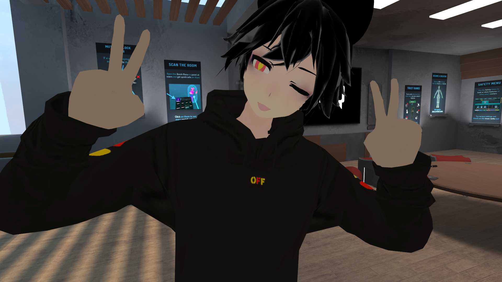 Off-White Yeezy Len (Eye Tracking, Visemes, Face Gestures) Screenshot