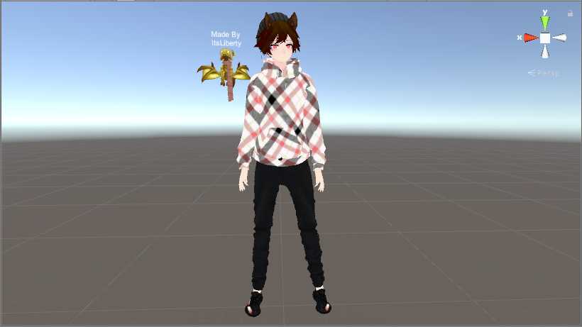Winter Len (Dynamic Bone, Gestures, Visemes, Eye Tracking) Screenshot